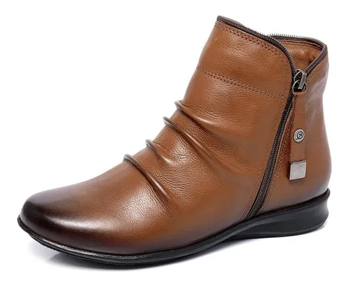 Bota baixa best sale caramelo
