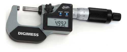 Micrômetro Ext. Digital Ip65  Saída De Dados Cap. 175-200mm
