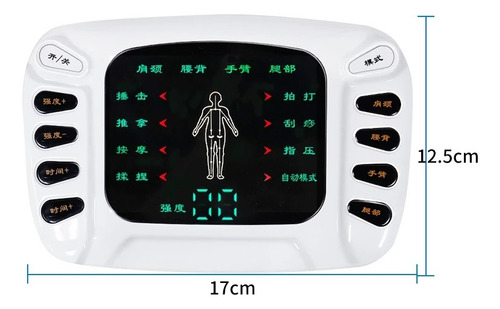 Masajeador Acupuntura Eléctrico Tens De Cuerpo Completo