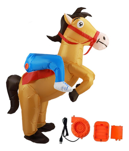 Disfraz Inflable Para Montar A Caballo Para El Festival De