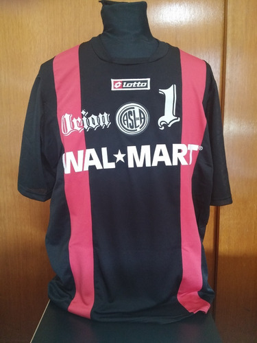 Camiseta San Lorenzo Negra Lotto 2008 Buzo Arquero 1 Orion