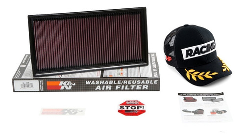 Filtro K&n Inbox - Vw Golf Gti 1.8 Turbo Mk4 33-2128