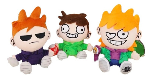 Peluche Edd, Tord, Tom - Eddsworld