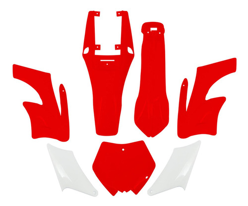 Los Kits De Carrocería De Carenado De Guardabarros Rojo