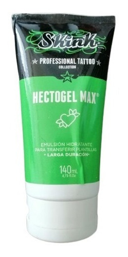 Stencil Para Plantilla Tatuaje Hectogel Max 140ml 