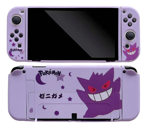 Funda Protectora De Silicona Para Switch Gengar Pokémon