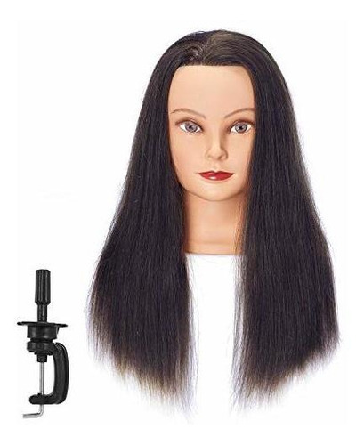 Hairginkgo Maniquí Cabeza 20  -22  Cabeza De La Muñeca Maniq