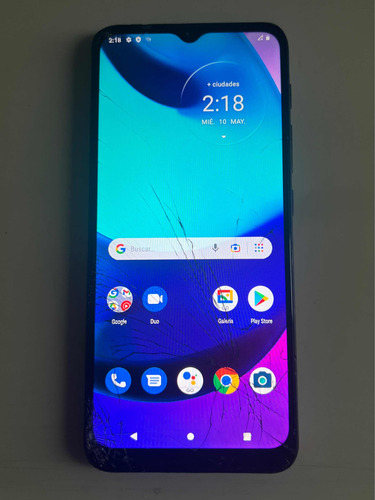 Celular Motorola Moto E20 Movistar Detalles Pantalla