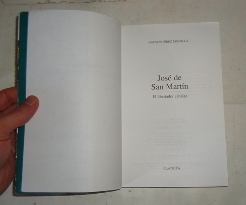 Jose De San Martin, Una Biografia Agustin Perez Pardella (Usado)