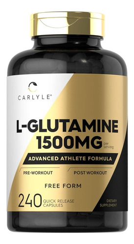 L Glutamina  | 1500 Mg | 240