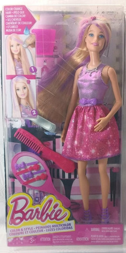 Muñeca Barbie Peinados Multicolor