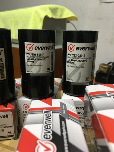 Imagen 3 de 7 de Capacitores De Arranque En 110v