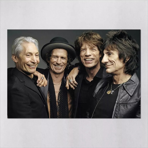 Poster 60x90cm Bandas Rock Rolling Stones 01