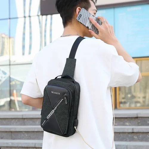 Bandolera de mano hombre new arrivals