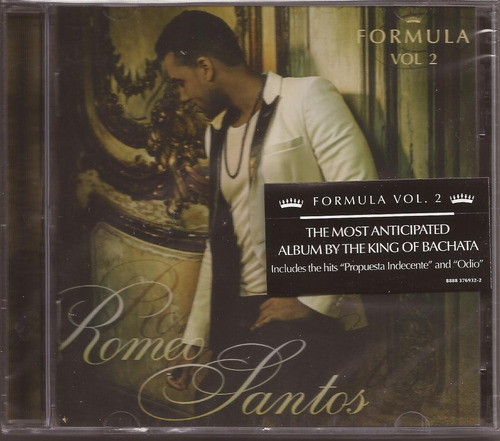 Romeo Santos - Formula 2 Cd    Rcia