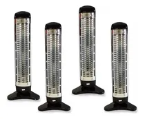 Comprar Combo 4 Estufas De Cuarzo 2 Velas Calefactor 1200w  2 En 1