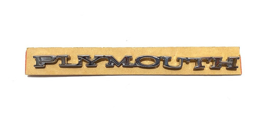 Plymouth Emblema Metalico Cromado
