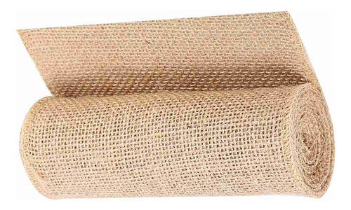Cinta De Arpillera De Yute De Arpillera Natural Para Manuali