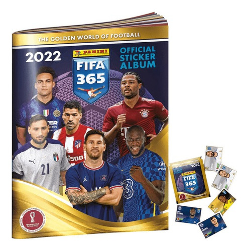 Álbum + 25 Sobres Fifa 365 2022.