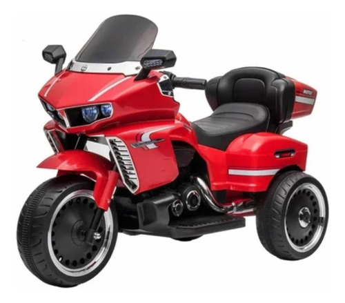 Motocicleta Montable Electrica Roja Storyland