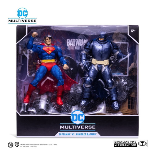 Mcfarlane Dc Multiverse Superman Vs Armored Batman Multipack