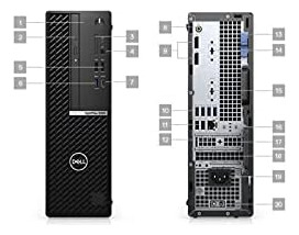 Desktop Dell Optiplex 5090 Core I7 16gb Ram 1tb Hhd + 512gb