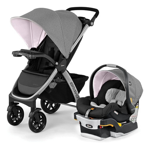 Chicco Bravo Trio Travel System - Ava | Gris