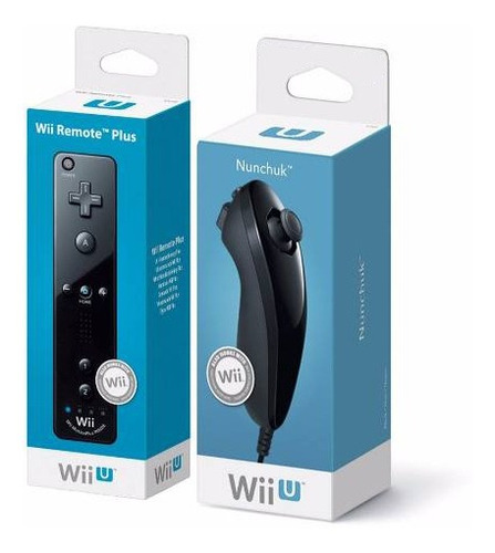 Control Remoto Motion Plus  + Nunchuk Para Wii Y Wii U 