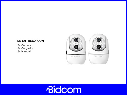 Cámara De Seguridad X2 Gadnic Full Hd 1080p Visión Nocturna