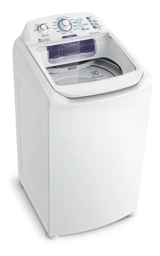 Máquina de Lavar Electrolux 8,5kg Branca Turbo Economia com Jet&Clean e Filtro Fiapos (LAC09)