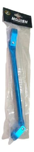 Barra Del Volante Para Moto Azul Y Rojo (rompe Viento)
