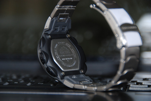 Reloj Casio Pro Trek, Prg-100t Titanio Solar Gris Gris Gris