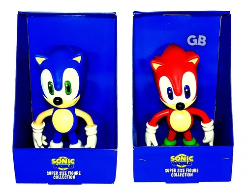 Boneco Sonic Articulado Grande Brinquedo - Super Size Figure