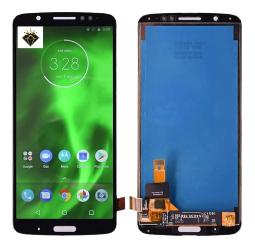 Tela Touch Frontal Lcd P/ Moto G6 Plus Tv Xt1926 Preto