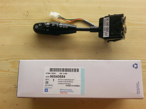 Interruptor De Luces Direcionales Aveo Original Gm De Planta