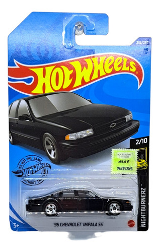 96 Chevrolet Impala Ss Nightburnerz Hot Wheels Mattel