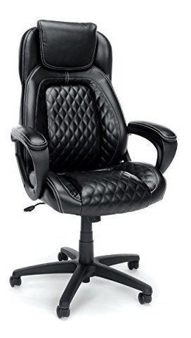 Ofm Silla Oficina Ejecutiva Carreras. Negro 1