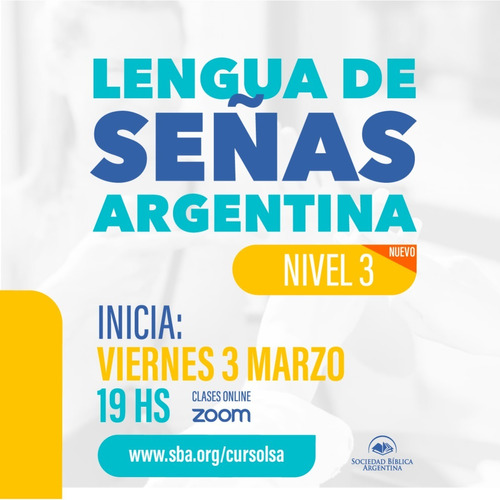 Curso Lengua De Señas Argentina - Nivel 3 - Completo
