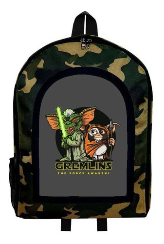 Mochila Camuflada Gremlins Modelo 42