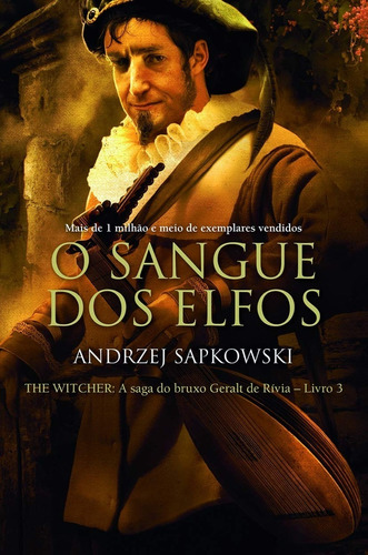 Livro O Sangue Dos Elfos - The Witcher - A Saga Bruxo Geralt