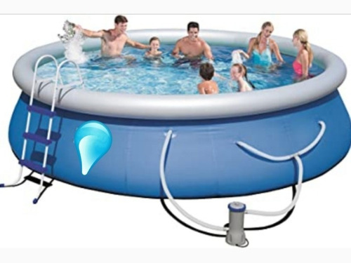 Piscina Splash Familiar 305x76 Redonda Borde Inflable