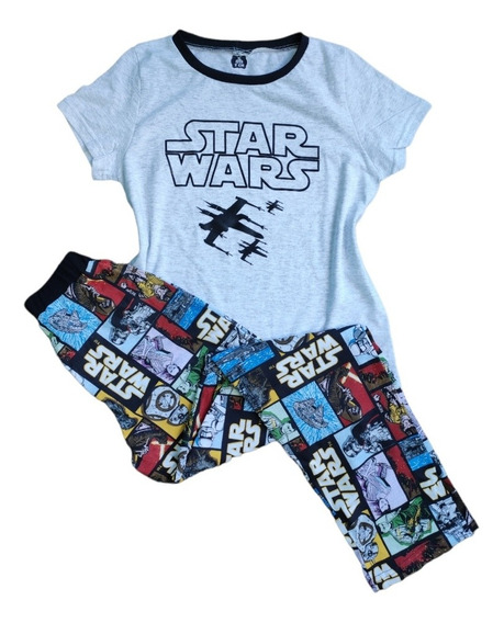Essentials Mujer Disney Star Wars Marvel Conjuntos de pijamas a juego para toda la familia de franela 