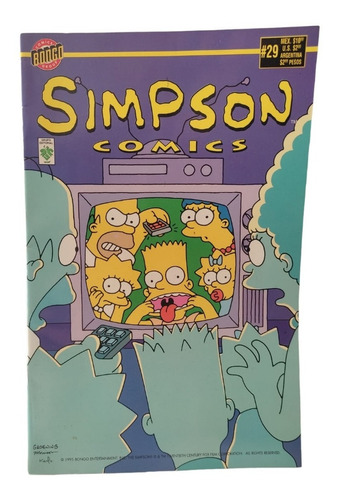 Simpsons Comics 29 Editorial Vid