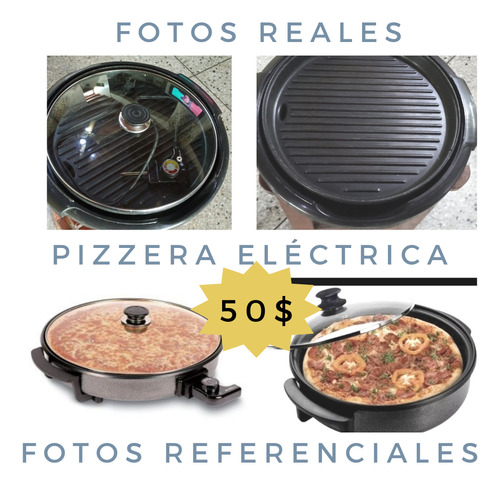 Pizzera/sartén Eléctrico 