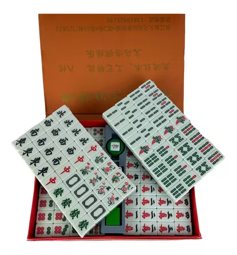 Conjunto De Jogos De Mahjong Chinês, Mini Conjunto De