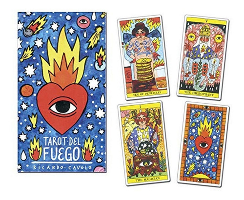 Tarot Del Fuego Original En Español Con Instructivo 