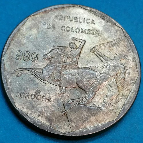 Colombia Moneda 10 Pesos 1989
