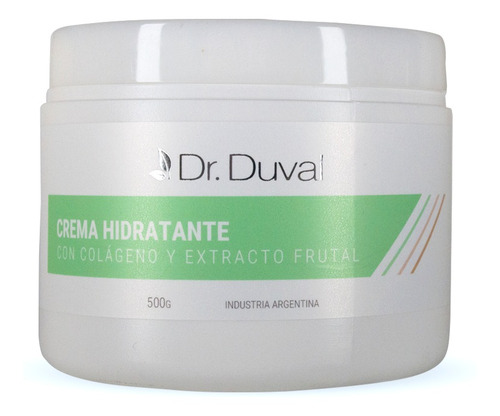 Duval Crema Hidratante Colágeno Y Extractos Frutales X500g