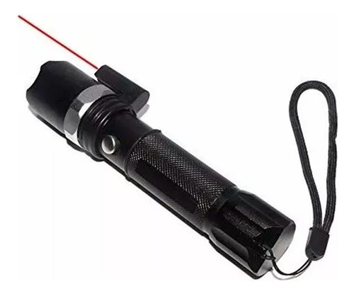 Linterna Laser Rojo Táctica Brillante Swat