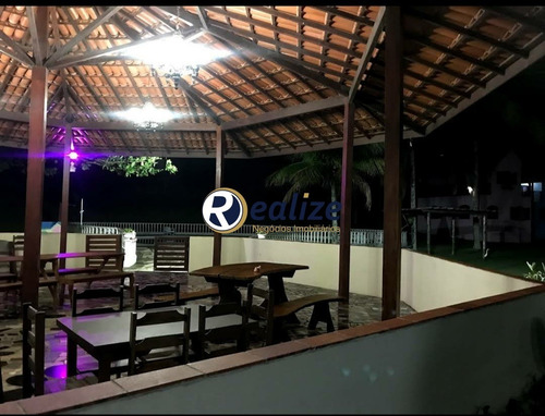 Belissíma Chácara Composta 4 Chalés Área De Lazer No Bairro Lameirão Guarapari-es - Ch00026 - 69342999